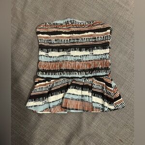 Babydoll Tube top vibrant color